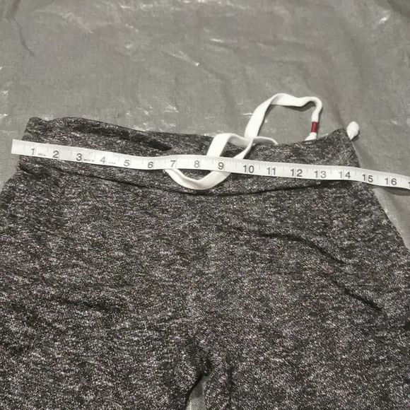 Ardene Sock Monkey casual pants small s red white drawstring - Picture 5 of 12